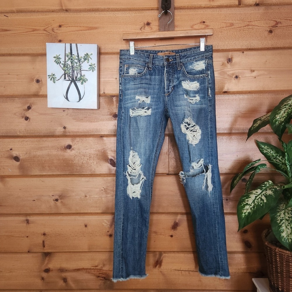 Joe's Jeans Collector Edition Selvedge Sawyer Ankle Boyfriend Slim Jean Jaya 24